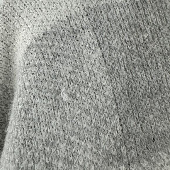 Jun & Ivy Gray Checkered Long Sleeve Open Front Knit Cardigan Size Medium - Picture 8 of 12